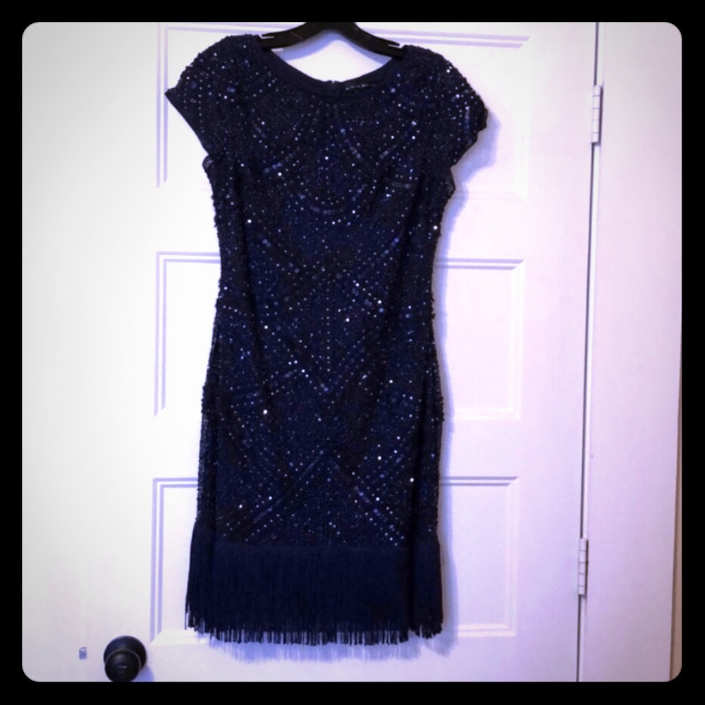 Aidan Maddox Sequin Dress